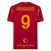 Officiële Voetbalshirt AS Roma Abraham 9 Thuis 2023-24 - Heren